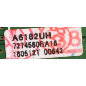 MAIN PARA SMART TV PHILIPS 4K (3840 x 2160) NUMERO DE PARTE A6182UH / BA61R2G0401 / A6182-MMA / 6182M / MODELO 65PFL6601/F7